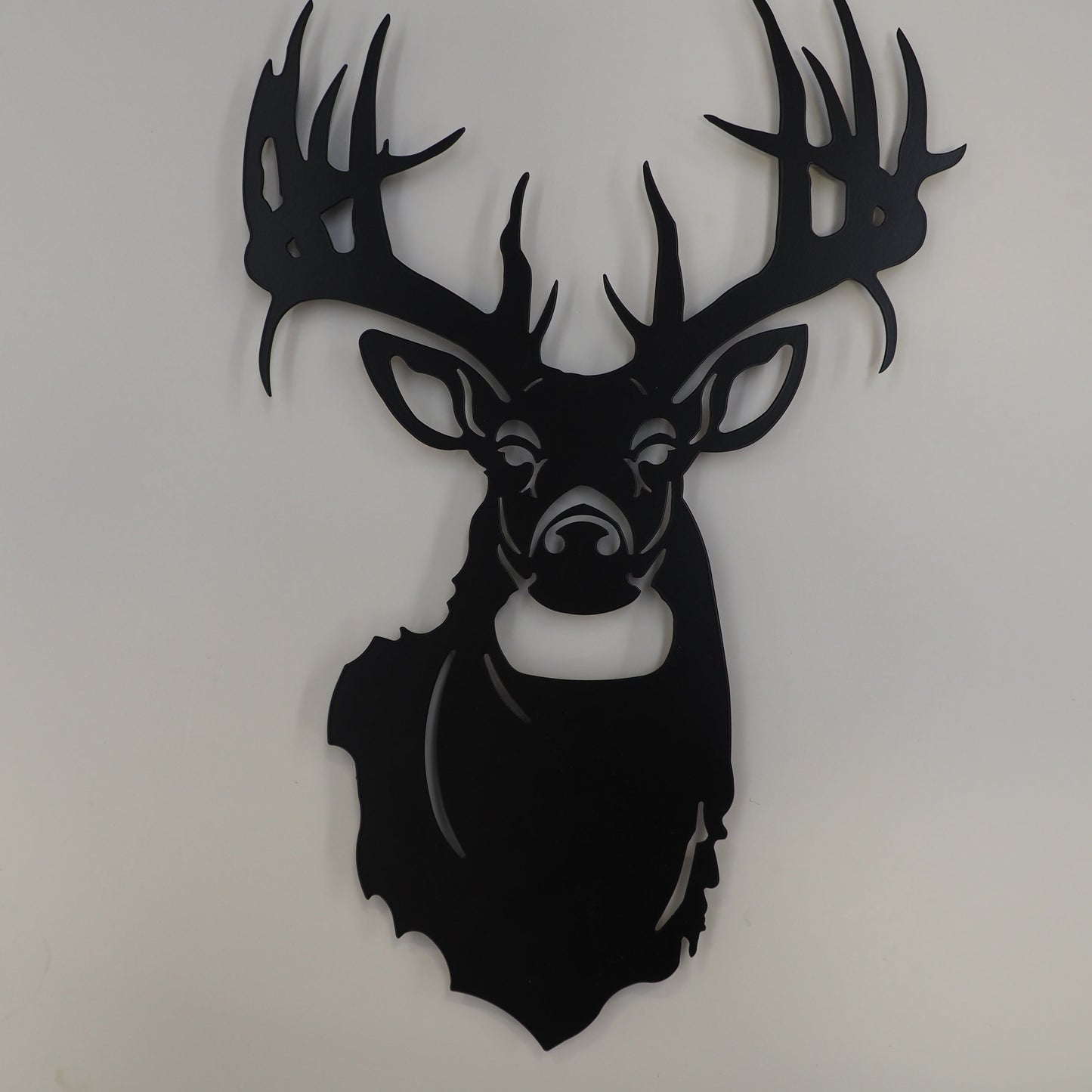 Powder Coated Stag Head - Wall Art ** Clearance **