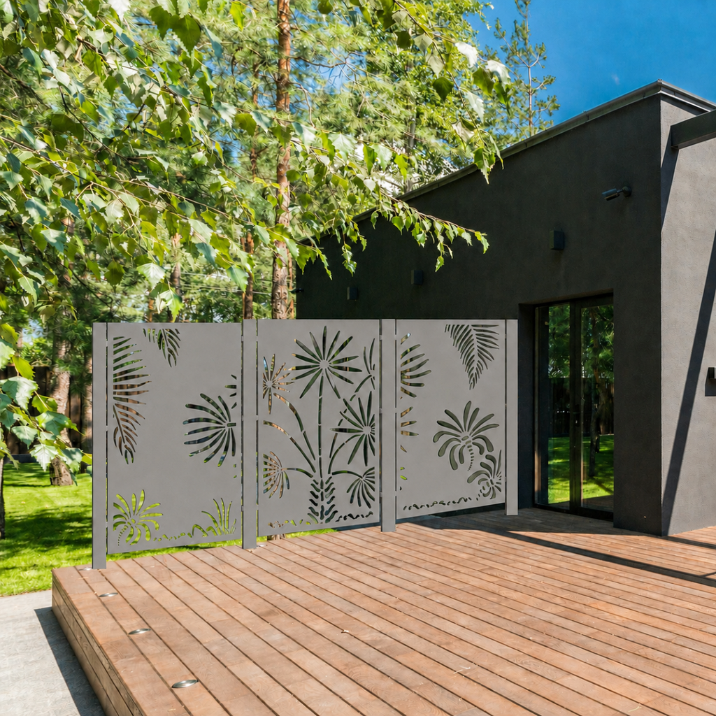 Decorative Garden Screens - The Palm Grove