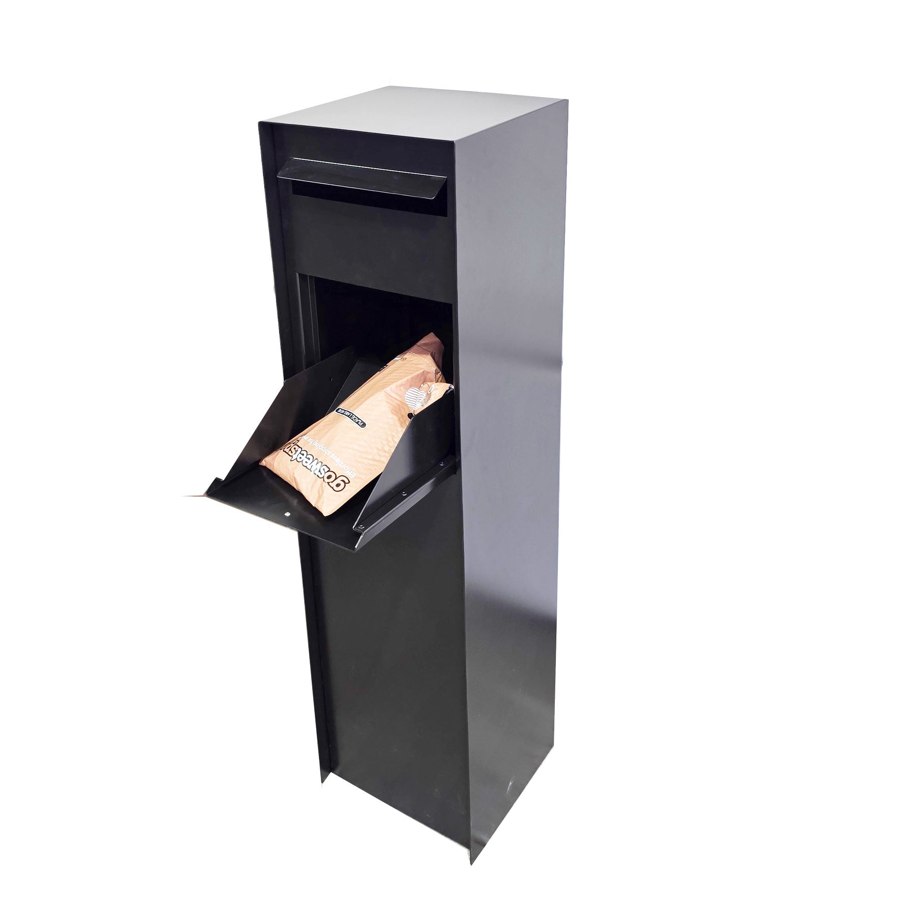 * NEW * Slimline Parcel Guard - Free Standing Parcel Drop Box Letterbox