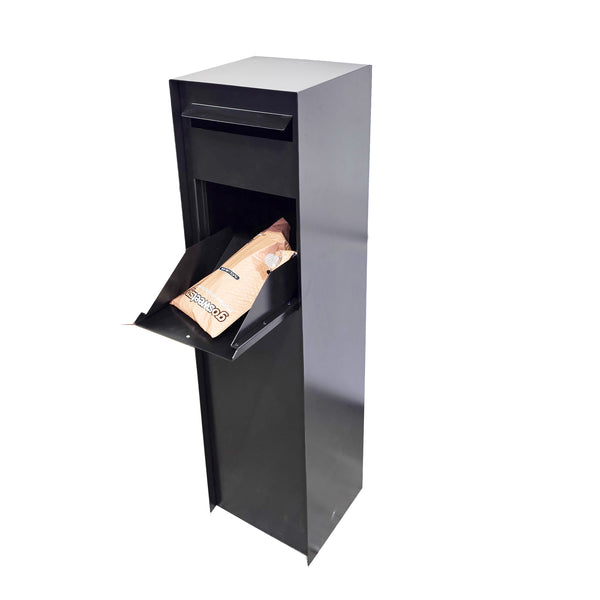 * NEW * Slimline Parcel Guard - Free Standing Parcel Drop Box Letterbox