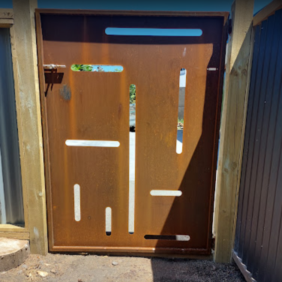 Garden Privacy Gates  - Vertical & Horizontal I Corten Steel or Powder Coated