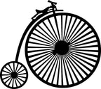 Penny Farthing - Metal Wall Art