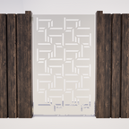 Pedestrian Gate  - Random Lines