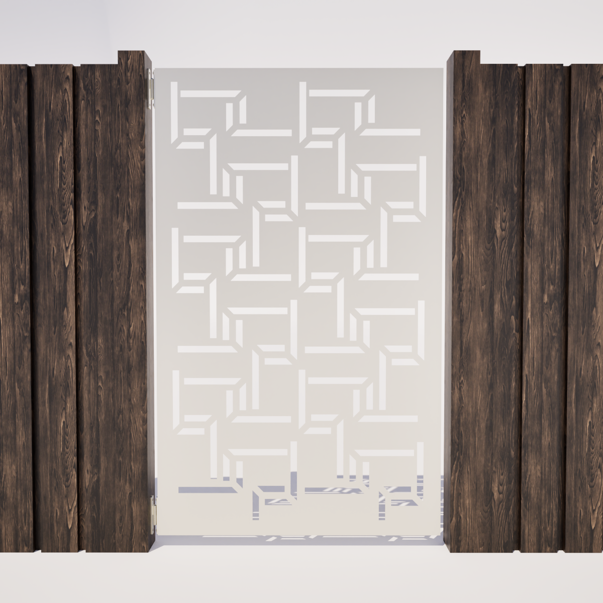 Pedestrian Gate  - Random Lines