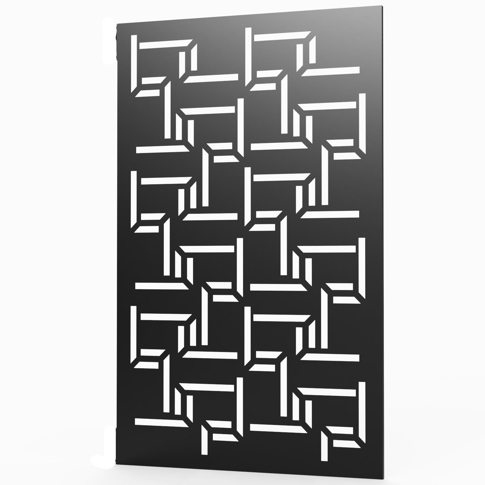 Pedestrian Gate  - Random Lines