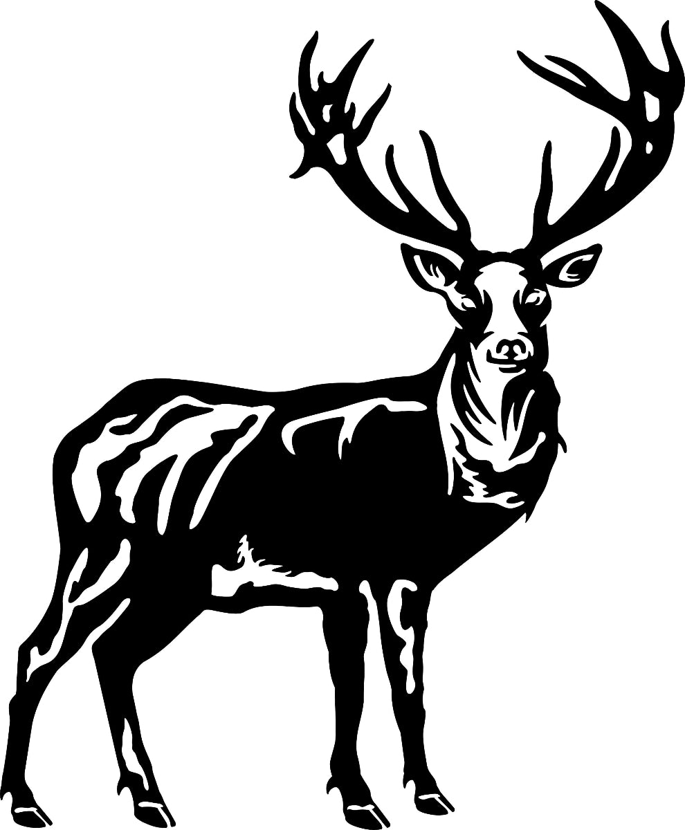 Red Stag  - Large Outdoor Wall Art