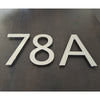 Stainless Steel House Numbers MS San Small (127mm)