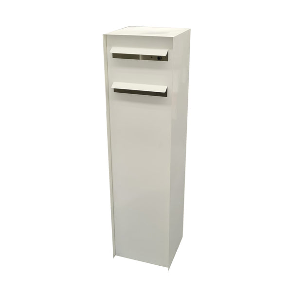 "SONI" Double Slot Tower Type Free Standing Letterbox