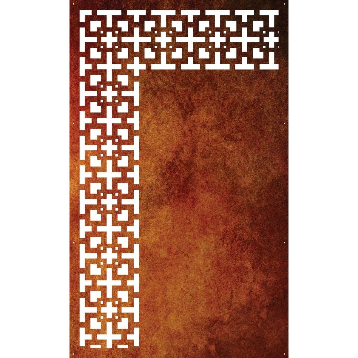 Combination Fence Panel  - Square in Square