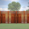 Combination Fence Panel  - Square in Square
