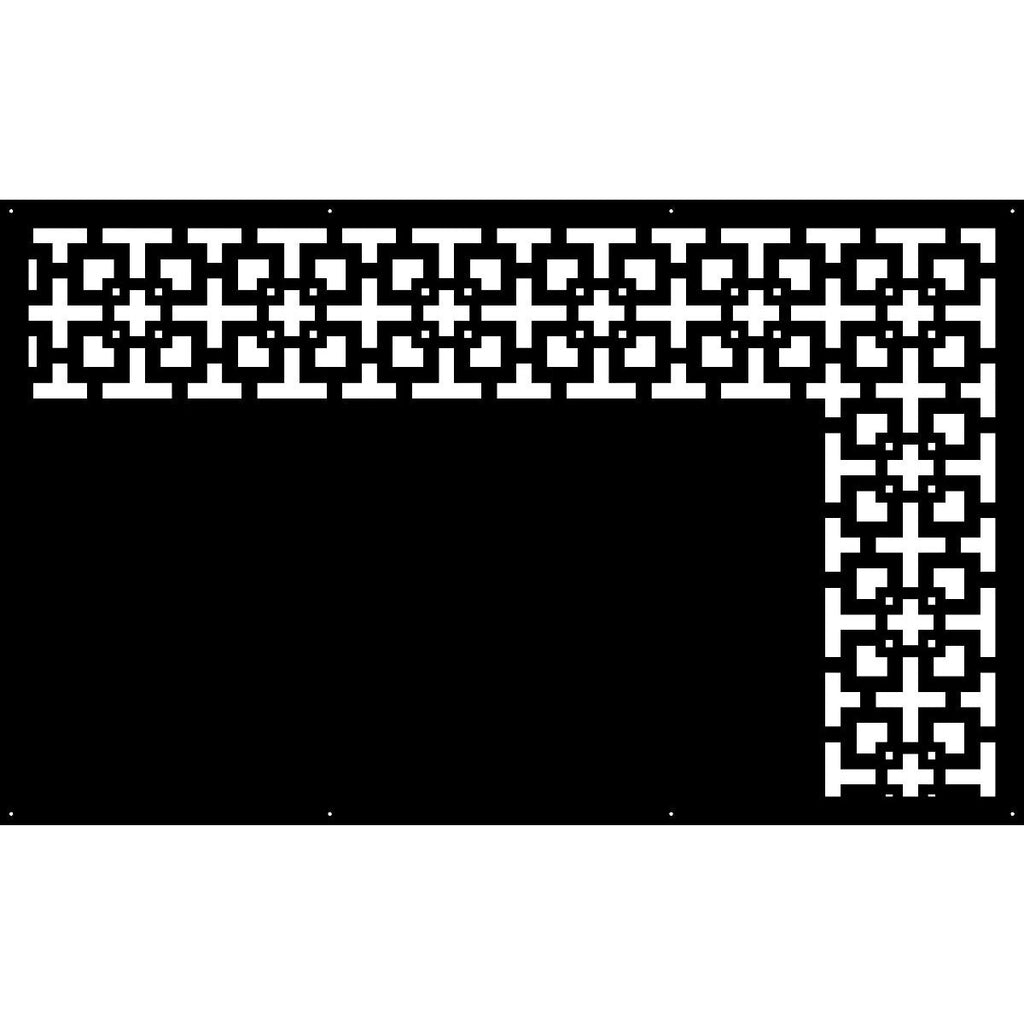 Decorative Balustrade Panel  - Square in Square