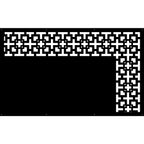 Decorative Balustrade Panel  - Square in Square