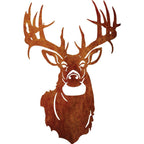 Stag Head - Large Metal Wall Art