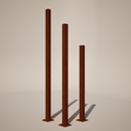 Steel Deck Mounting Posts