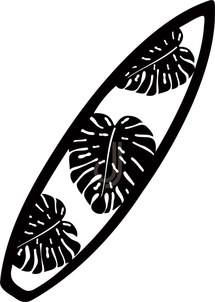 Outdoor Decorative Shield - Monstera