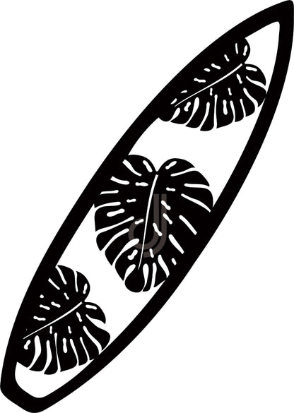 Outdoor Decorative Shield - Monstera