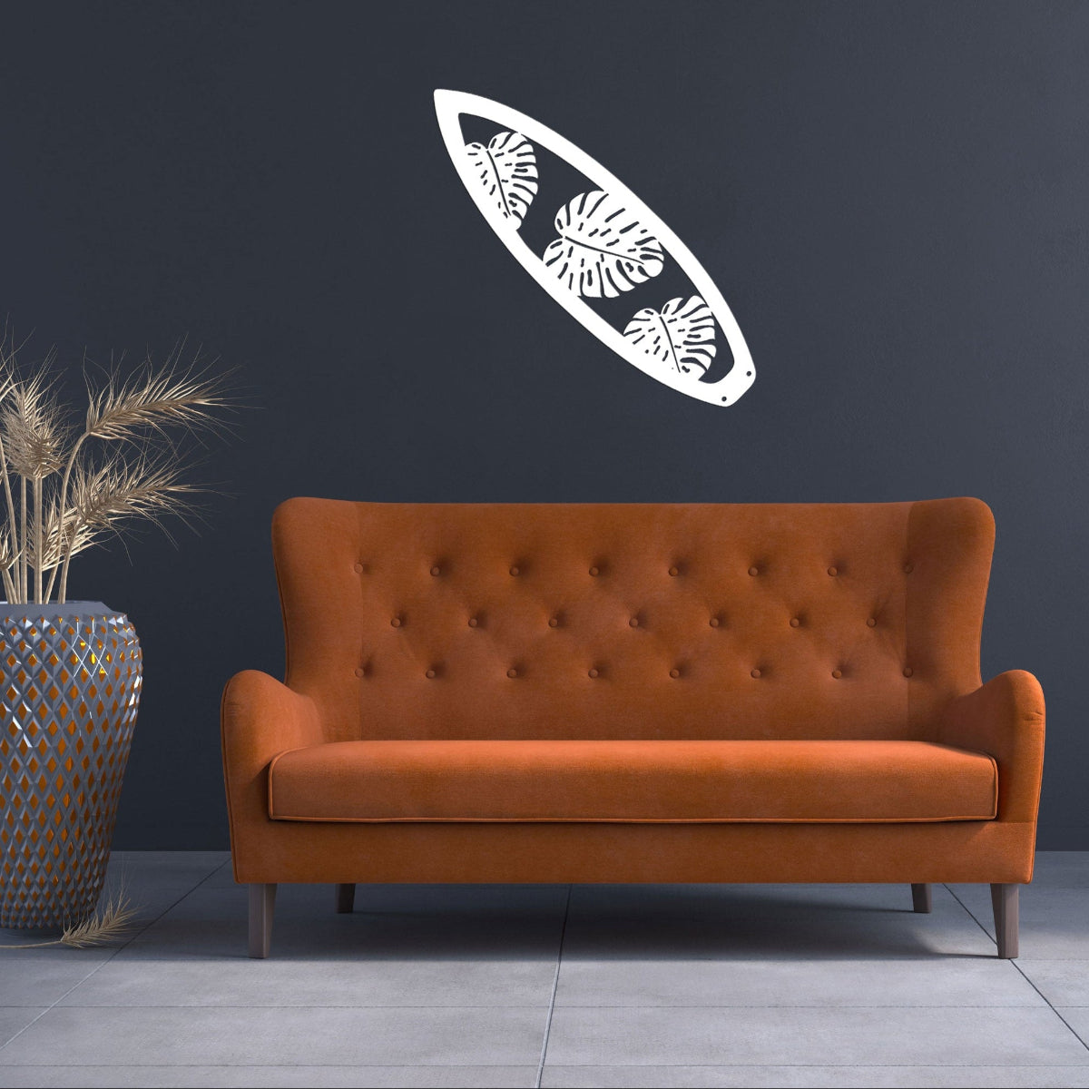 Outdoor Decorative Shield - Monstera