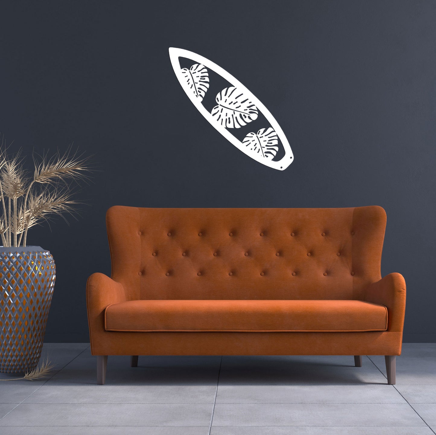 Surfboard 10 - Laser Cut Wall Feature