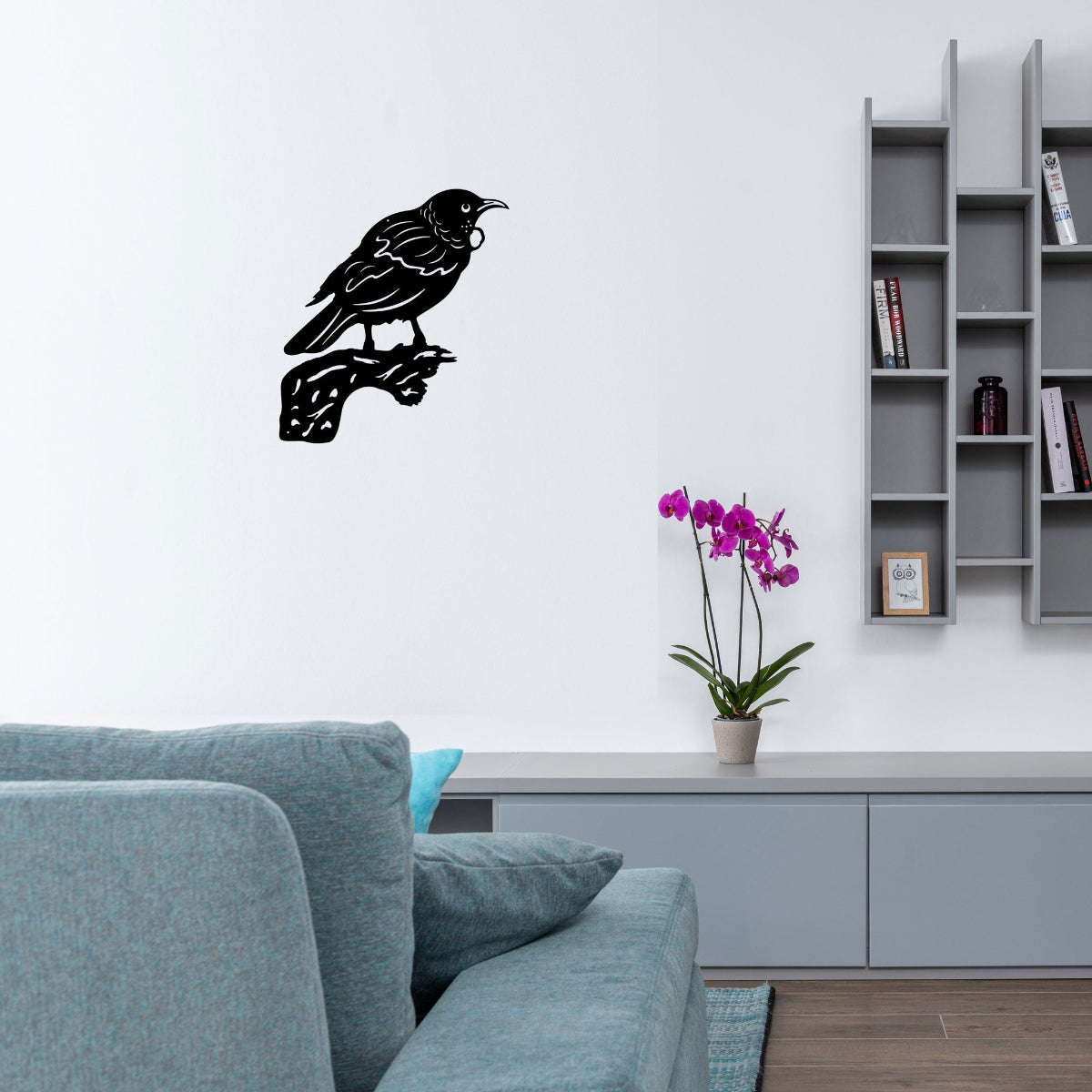 Metal Bird Art  - Tui