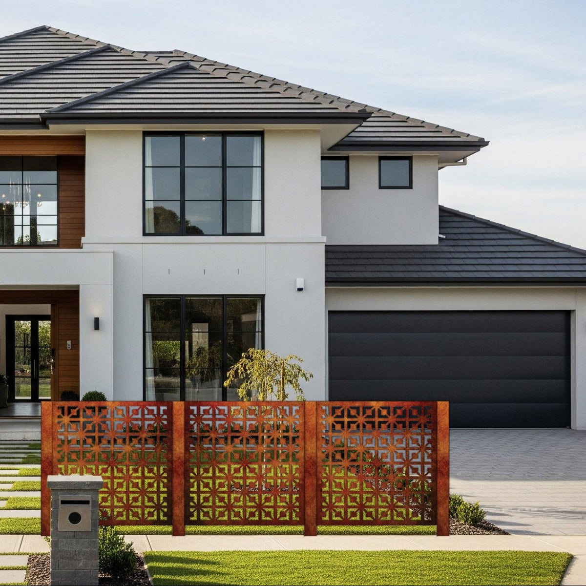 Privacy Screen & Fence Panel - Arrows