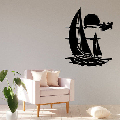 The Boat- Laser Wall Art