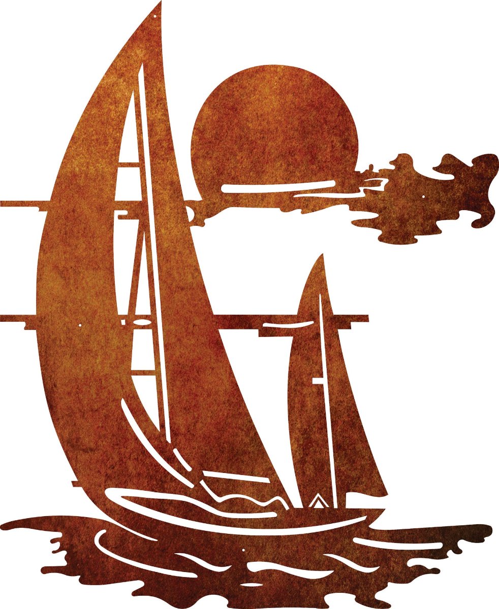 The Boat- Metal Art