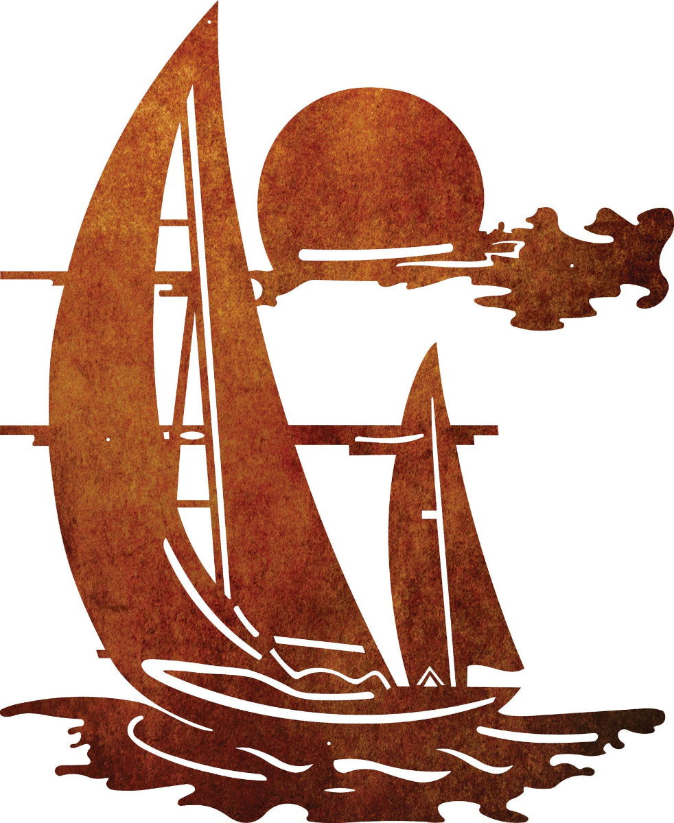 The Boat- Laser Cut Metal Art & Wall Decoration