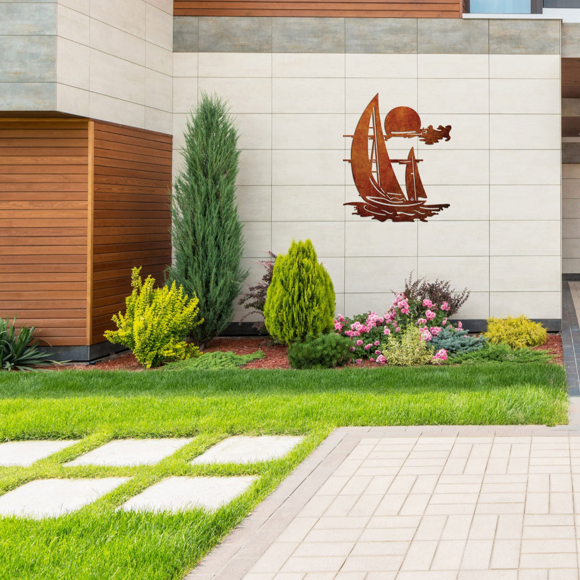 The Boat- Laser Wall Art