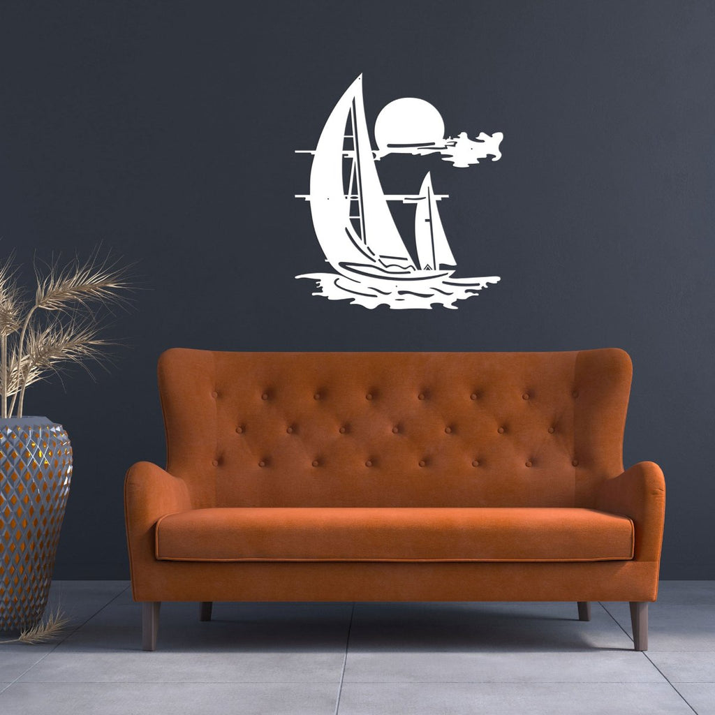 The Boat- Metal Art