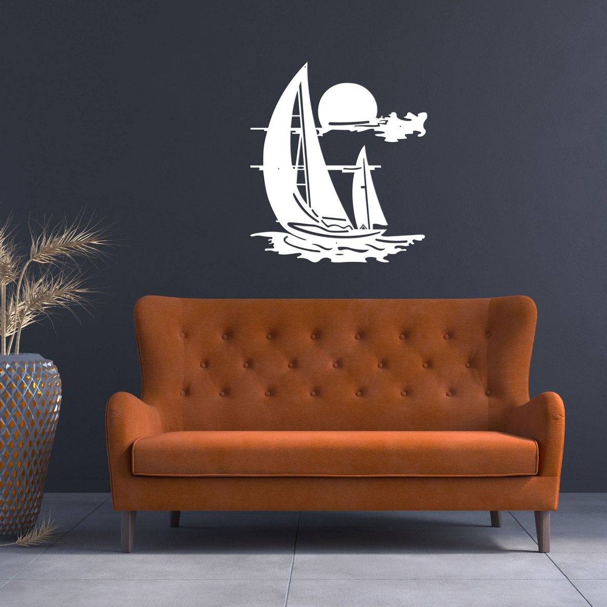 The Boat- Metal Art