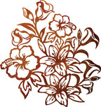 The Flower Bed  - Metal Art & Wall Decoration