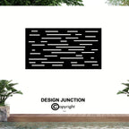 Laser Cut Balustrade Panel - The Horizontal Lines