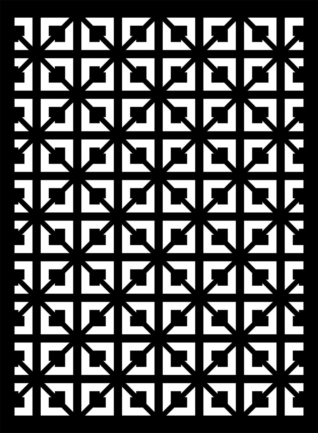 Privacy Screen & Fence Panel - Arrows