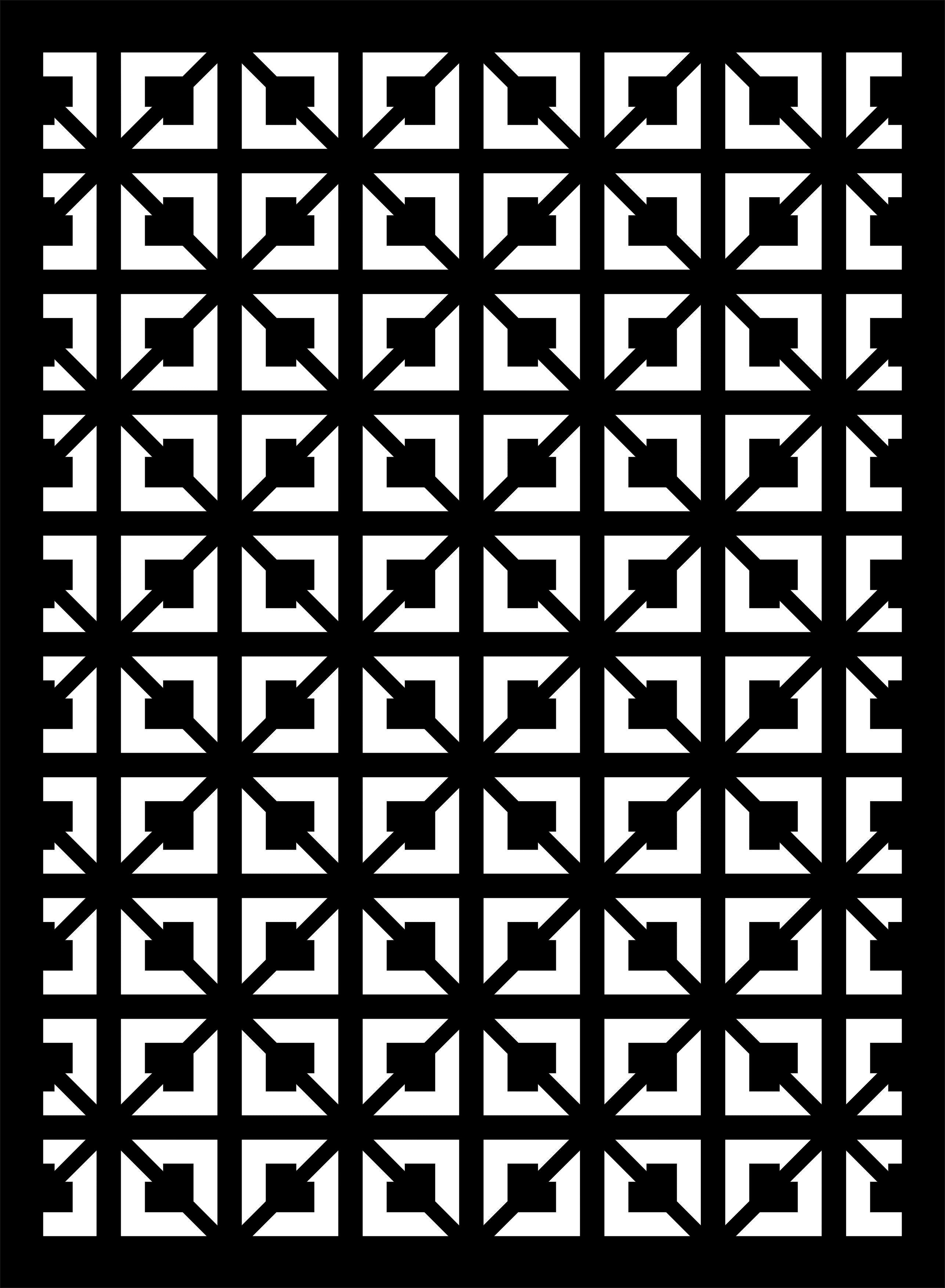 Privacy Screen & Fence Panel - Arrows