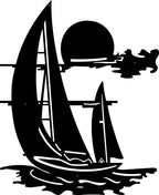 The Boat- Metal Art