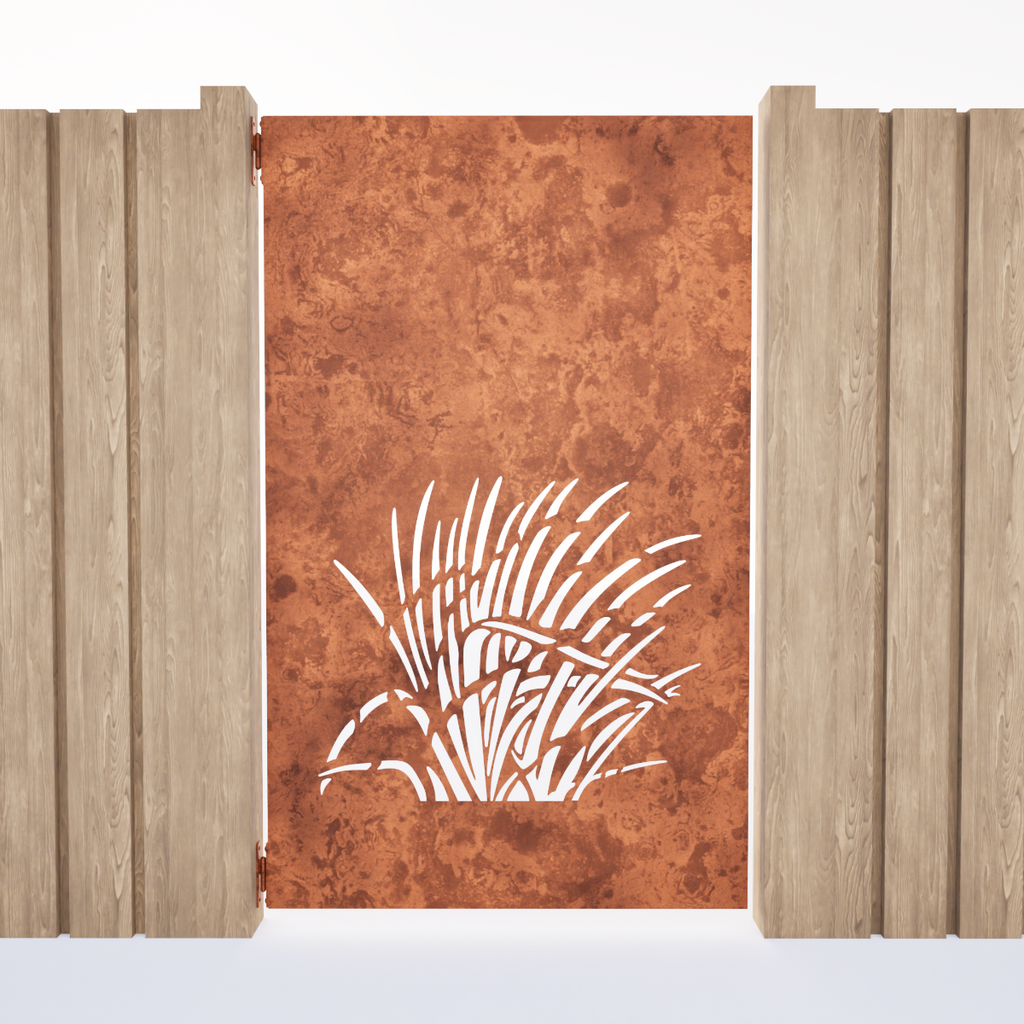 Grass - Garden Gates | Corten or Aluminium NZ Made