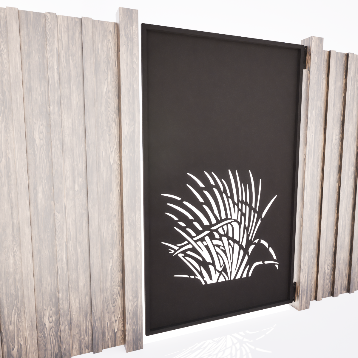 Grass - Garden Gates | Corten or Aluminium NZ Made