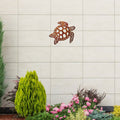 The Sea Turtle Corten Steel wall Art