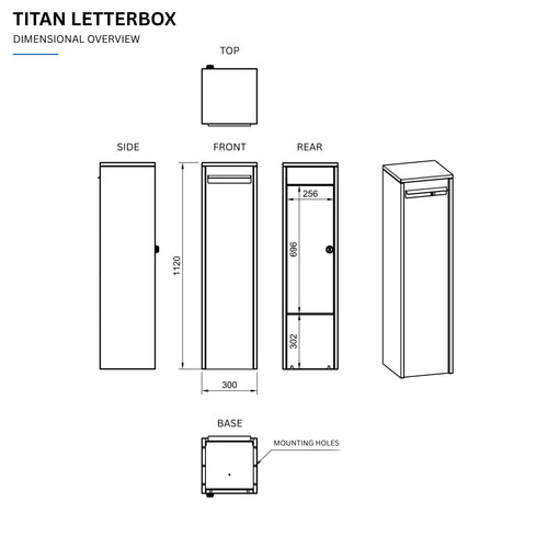 *New* Titan Impact – Urban Statement Letterbox