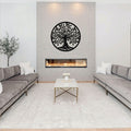 Tree Of Life  - Laser Cut Corten Steel Wall Feature