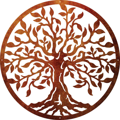 The Tree Of Life  - Laser Cut Metal Wall Feature