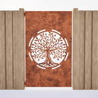 Garden Padestrian Door - Tree Of Life