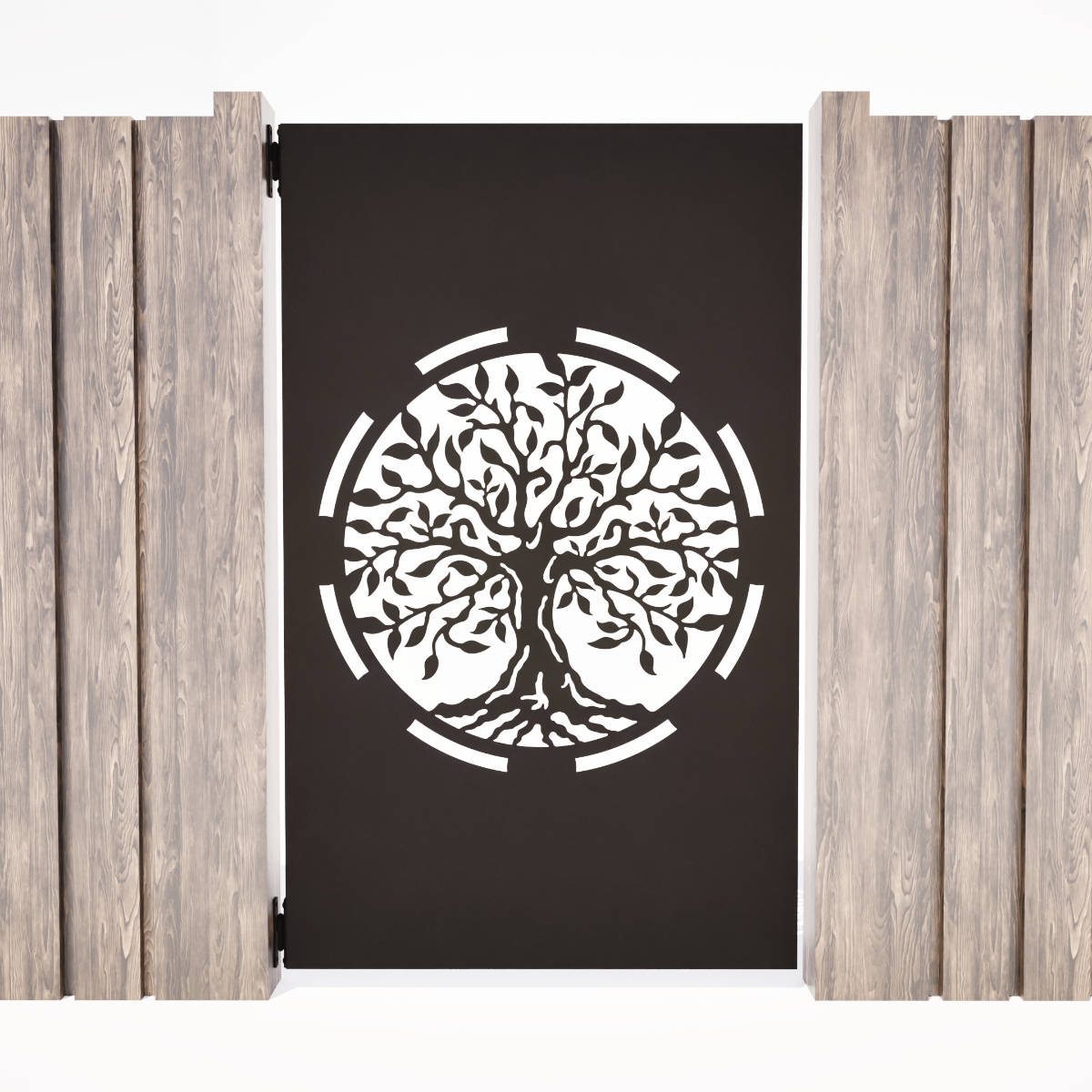 Garden Padestrian Door - Tree Of Life