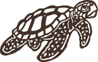 Turtle Tide- Laser Cut Metal Wall Decoration