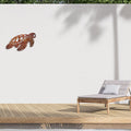 Turtle Tide Corten Steel Wall Art