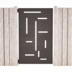 Garden Privacy Gates  - Vertical & Horizontal I Corten Steel or Powder Coated