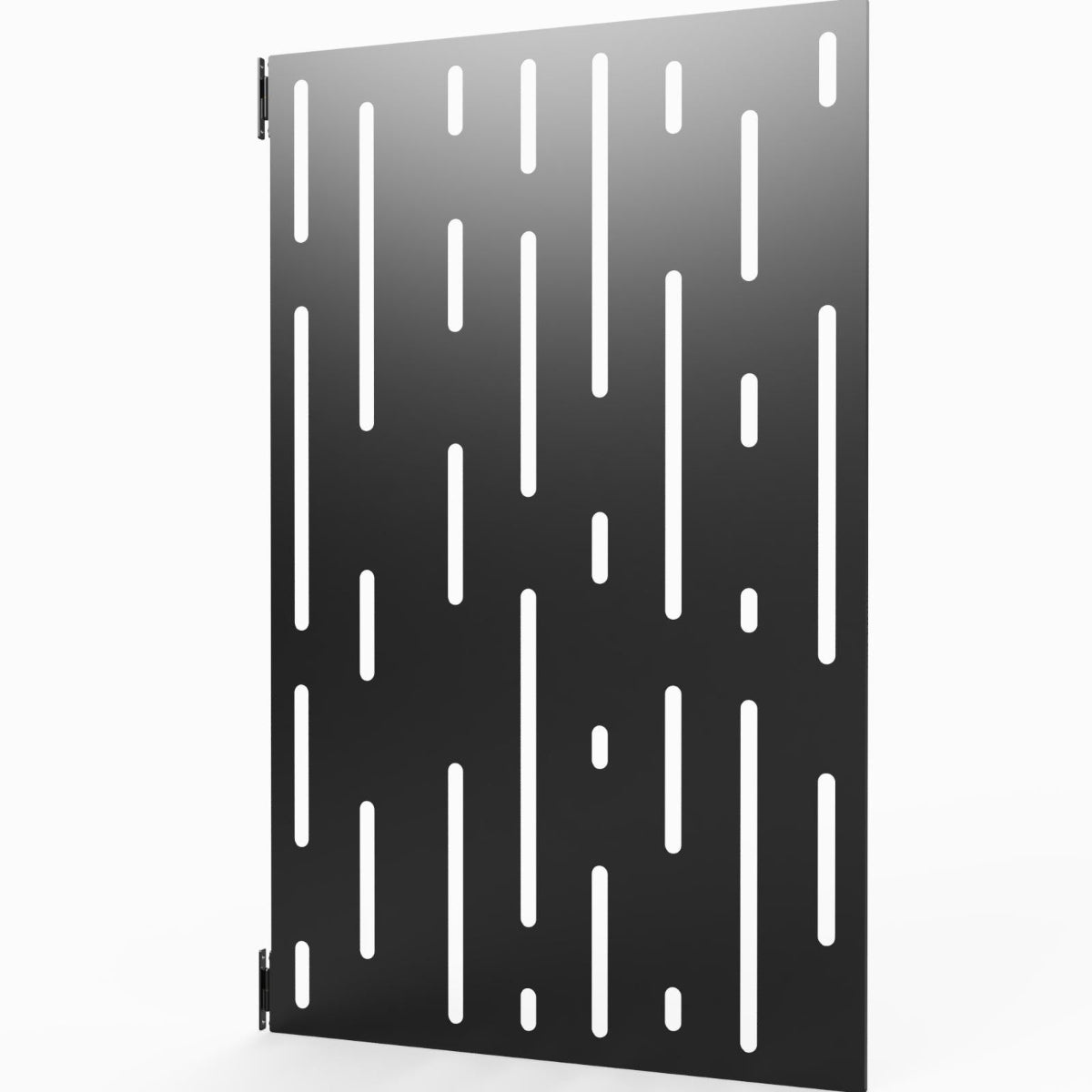 Garden Gates  - Vertical Lines I Corten Steel Or Powder Coated Aluminium