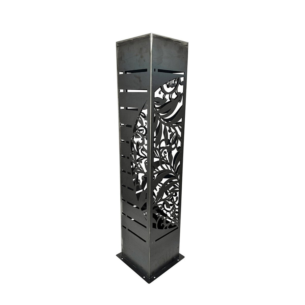 CortenAura Corten Steel Garden Sculpture - The Vines