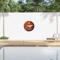 Whale Tail Corten Steel Wall Art