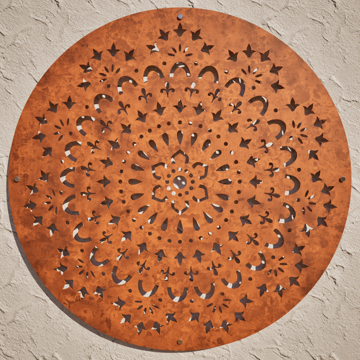 Metal Wall Art - Mandala Lupt
